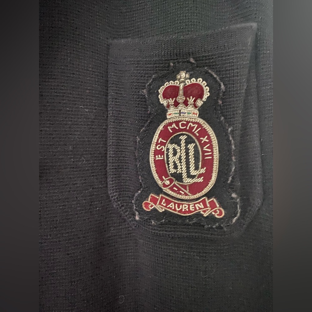 Vintage Ralph Lauren Cotton Cardgain - Picture 2 of 3